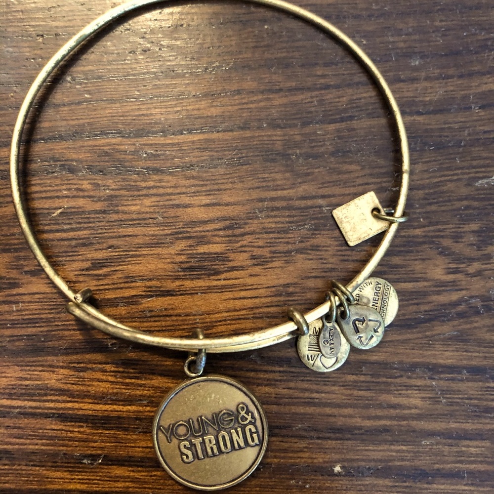 Alex and Ani Young & Strong bracelet.